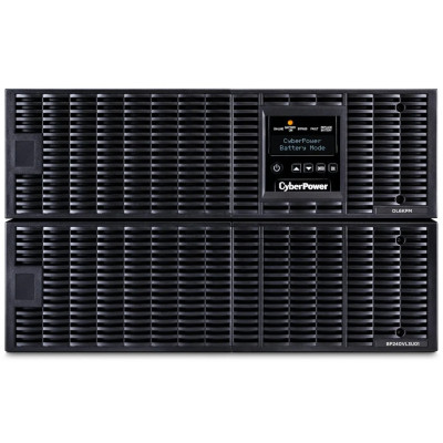 CyberPower OL6KRTHD 6U Rack or Tower UPS, RM Card, UL Rated, LCD panel, 2 NEMA L6-20R & 2 NEMA L6-30R, generator compatibility